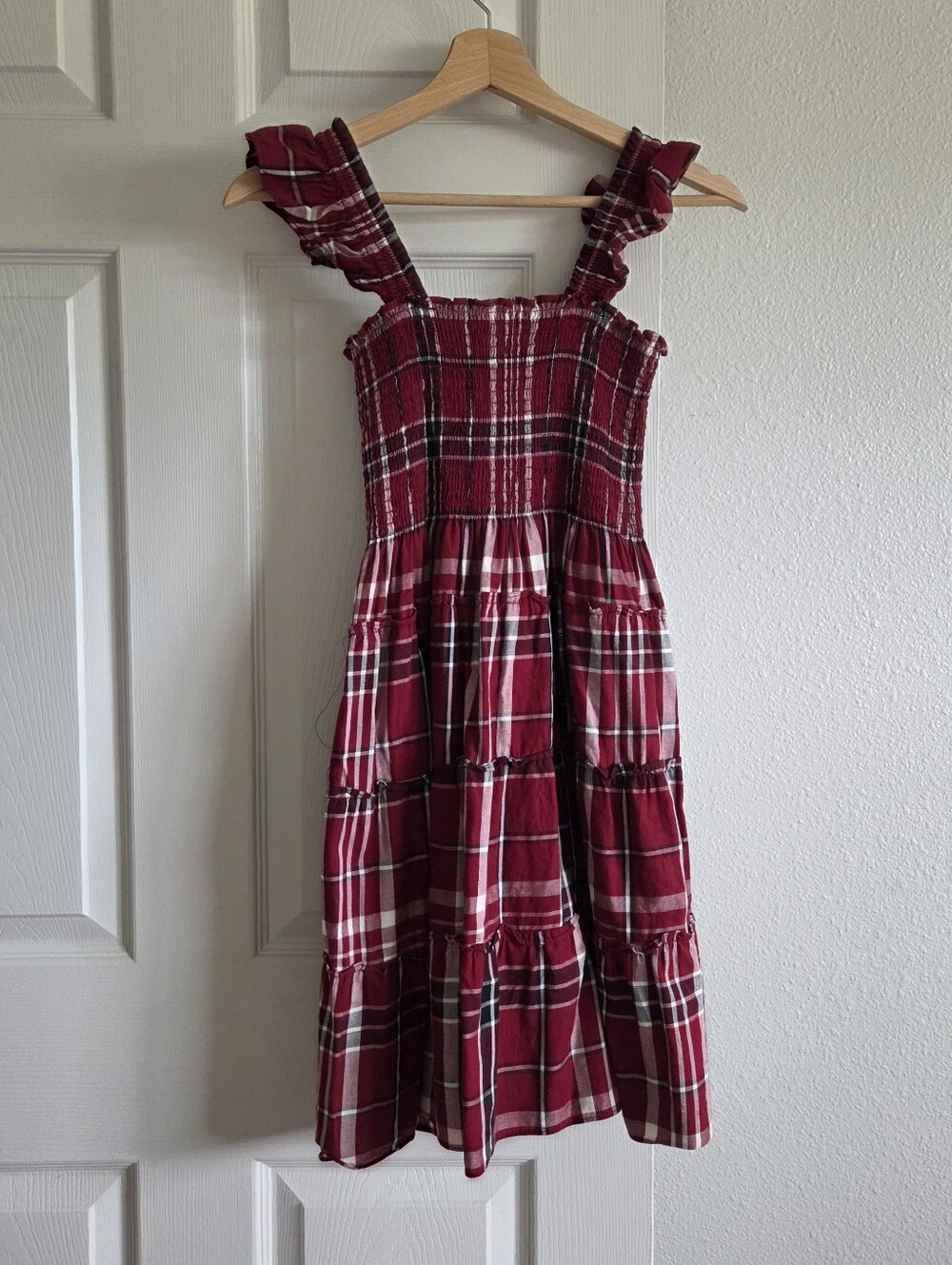 Hill House Ellie Plaid Nap Dress Cotton 11/12